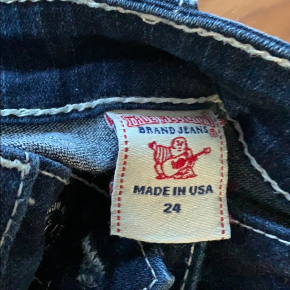 True religion dark blue jeans - Picture 5 of 5